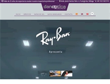 Tablet Screenshot of danoptica.com